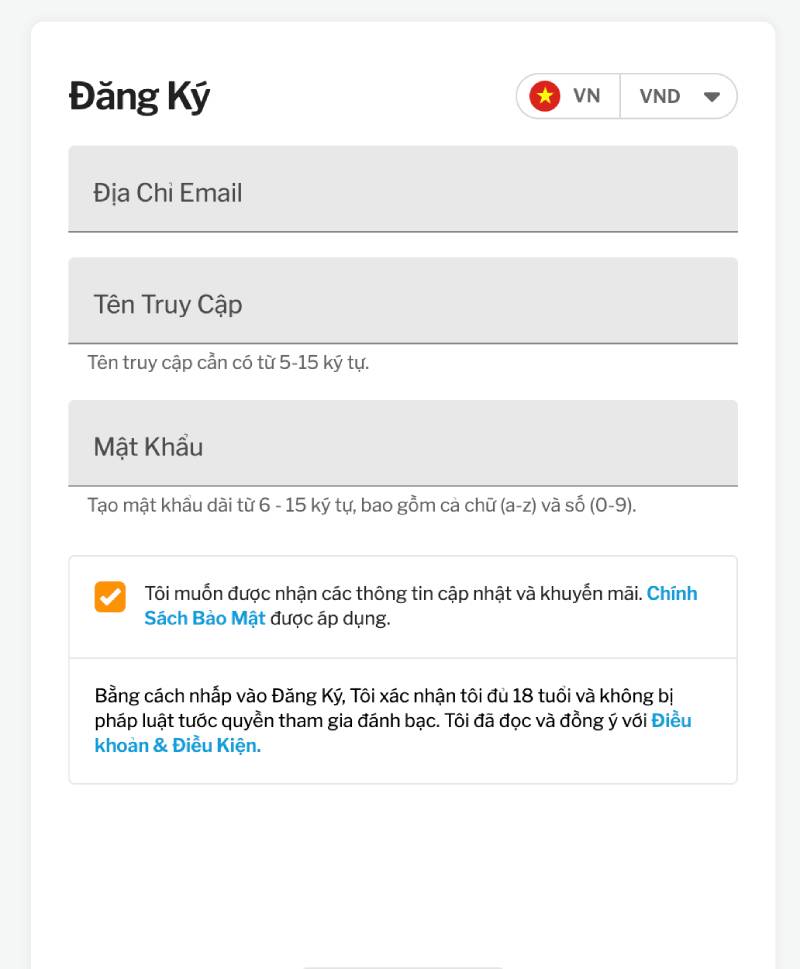 Hướng Dẫn Đăng Ký Tài Khoản Tại 188Bet